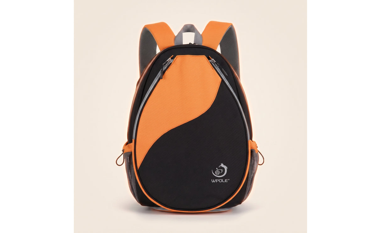 Water-Resistant Tennis Backpack Lightweight Badminton Backpack Cushioned Tennis Racket Bag Sturdy for Practice