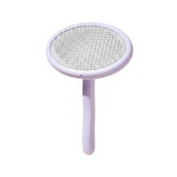 Slicker Brush Curved-Handle Grooming Brush Ergonomic for Cats, Pet Owners