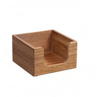 Desktop Note Box Open Top Memo Pad Holder Polished Finish