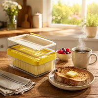 Butter Storage Box with Easy to Cut Butter Box Airtight for Kitchen