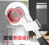 开口管活卫浴圆弧水槽扳手下水道水管拆装活口扳子新型铝合金工具