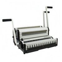 Document Punching and Wire Binding Machine Multi-Function Manual Wire Binding Machine Heavy-Duty Manual Book Binder