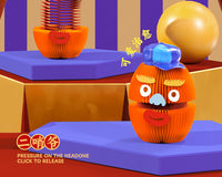 十八纸二哨爷解压玩具博物馆联名文创发声玩偶儿童小礼物创意摆件