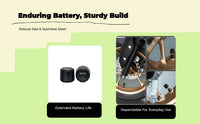 Cordless Motorcycle TPMS LCD Gauge
