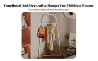 children's Corner Coat Tree Floor-Standing Home Furniture Space-Saving