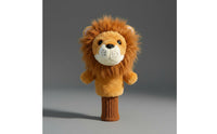 Driver Head Cover Lion Golf Club Cover Easy to Put on Sports Gear for Golfers