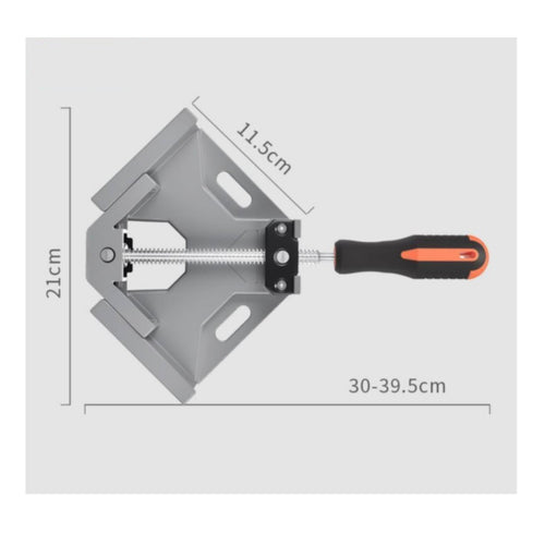 Single Handle Corner Clamp Sturdy Construction for Woodworkers, DIY Enthusiasts