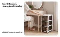 Slim Storage storage unit Space-Saving Drawer storage unit Sturdy Construction for Under Desk