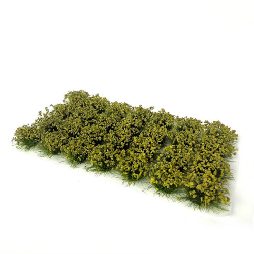 28 Pieces Artificial Bush Clumps Bushy Bushes Vivid for Hobbyists