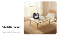 Foldable Laptop Table Tablet & Phan instant holder for Bed, Home Office, Students, Adults