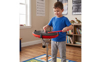 Drum Training Pad with Drumsticks Low-Noise Drum Practice Pad with Sticks Responsive Percussion for Pre-Practice