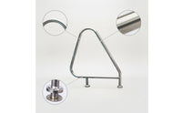 Floor-Mounted Pool Ladder Handrail Heavy Duty Pool Handrail Long-Lasting Safety Grab Bar Stable for Backyard Pools