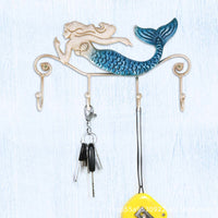 American Style Iron Wall Hook with Painted Animal Design