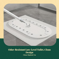 Ceramic toilet set, easy install