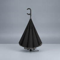 Automatic Close Inverted Umbrella Reflective Inverted Umbrella Large Windproof for Drivers, Commuters