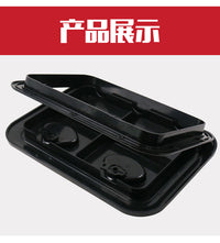 船用方长形甲板盖手孔盖玻璃钢船游舷窗开箱盖储物箱盖315-440