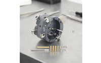 7750 Movement Holder Knurled Adjustment Wheel Watchmaker's Movement Holder Machined Body