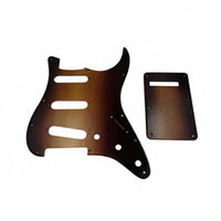 Electric Guitar Pickguard Multi-Part Set Wood Guitar Pickguard Guard Film Musical Accessory