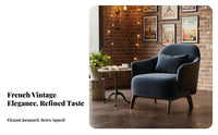 Cane rear Armchair French and design Lounge Furniture Vintage Design Woven rearrest for Interior Designers