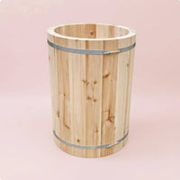 Traditional Round Beehive Handmade Wooden Beehive Barrel Eco-Friendly for Garden