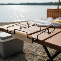 Table Trash Bag Holder Non Slip Hanging Trash Bag Holder Portable for Picnickers, Camping