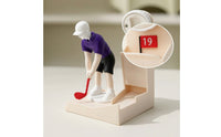 Novelty Golf Bottle Opener Desktop Figurine Bottle Opener Collectible Fun for Golfers, Office Desk