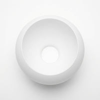 Frosted Glass Globe Lamp Shade, Kitchen Lighting Glass Globe, Minimalist Frosted #variant:Diameter 13.8cm, Height 12cm, Bottom Opening 8cm
