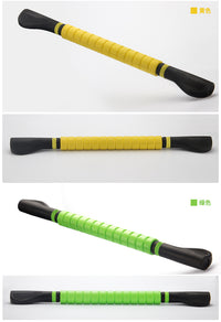 Muscle Massage Stick with Bearings for Yoga and Fitness, PP, Relieves Waist, Neck, and Legs