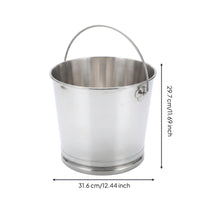 Household Container Stainless Steel Bucket 1.6mm Thick Thickened for Kitchen