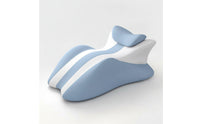 Contoured Prone-Sleep Pillow with Cushion Ergonomic Stomach Sleeper Pillow Supportive Headrest Soft for Bed
