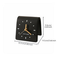 Minimalist Ceramic Desk Timepiece Decorative Accent for Bedside, Bookshelf