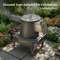 Stove Burner, Portable Wood Heater for Home Heating