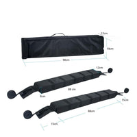 2 Pieces Foam Padded Kayak Roof Rack Pads Scratch Resistant Vehicle Accessory Stable Load Support for Outdoor