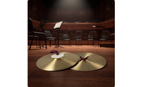 Hand Cymbals with Straps Handheld Marching Cymbals Textured Percussion Instrument for Drum Corps