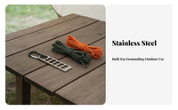 Tent Stake Organizer Plate Keeps Stakes Organized Peg Rack Portable Outdoor Availabilityory for Outdoor Enthusiasts, Backpackers, Campsite, Hiking