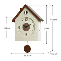 Wooden Cuckoo Bird Clock Cute Design Cuckoo Wall Bird Clock Time Telling