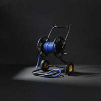 Garden Hose Reel Cart Hand-Push Hose Reel Cart with Wheels Easy to Use for Yard