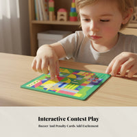 Board Game for Kids, Thinking Skills, Attention, Shape & Color Matching Toy