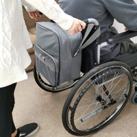 Waterproof Wheelchair Storage Bag Large Capacity Wheelchair Backpack Dustproof Mobility Aid Storage Pouch Portable for Shopping
