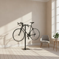 Floor-Standing Bike Rack Storage Stand Upright Bike Stand  Hooks Heavy-Duty Cycle Holder for Cyclists, Indoor