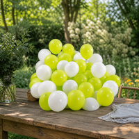 Green Forest Graduation Balloons for Kids - Thickened Non-toxic Retro Outdoor Spring Party Decoration
