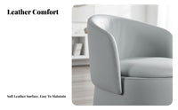 Nordic Design Folding rotating Armchair Foldable Backrest Upholstered Single-Seater Space-Saving Accent Chair Includes Storage Ottoman for Apartment Dwellers, Students, Office Workers, Living Room, Small Spaces, Bedroom, literary corner