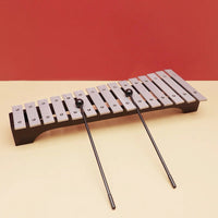 15-Tone Red Wooden Glockenspiel for Music Education