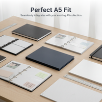 A5 6-Ring Binder Photocard Album for 3-inch, 5-inch, 7-inch Photos & Bookmarks