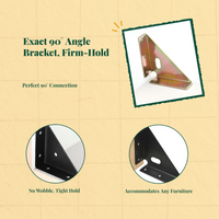 Heavy-Duty 90° Angle Bracket