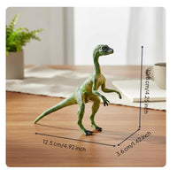 Small Dinosaur Figure Educational Solid Dinosaur Figurine Animal Model for School Projects