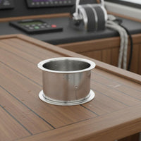 Marine Stainless Steel Cup Holder Marine Drink Holder Easy to Install for Yacht