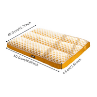 Dog Bed, Orthopedic cleanable Pet Sofa, Removable Cover, Winter Warm Mat for Large Dogs