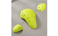 Perforated Motorcycle Protective Pad Set Ventilated Motorcycle Pads with Ventilation Breathable Impact-Resistant for Motorcyclists, Riders, Commuters, Riding Gear