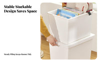 Wheeled Book rolling container With casters Rolling container sturdy for Study Room, Home